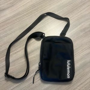 Black Lululemon Side Purse
